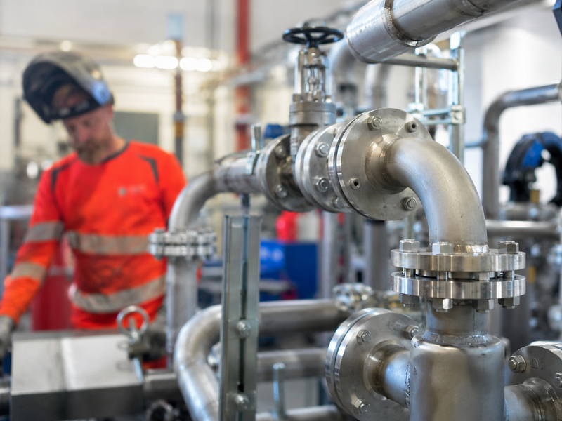 Warden industrial pipework Boiler Engineer