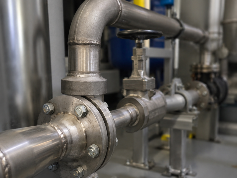 industrial pipework